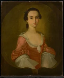 Porträt von Mrs. Gardner Greene, 1770